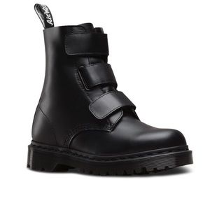 Dr. Martens Coralia Adjustable Strap Boots US8 NEW